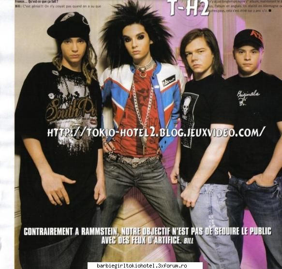 Tokio Hotel - Da' sper ca ai ajuns intreaga - Barbie girls love emo styile and TOKIO HOTEL4ever and ever
