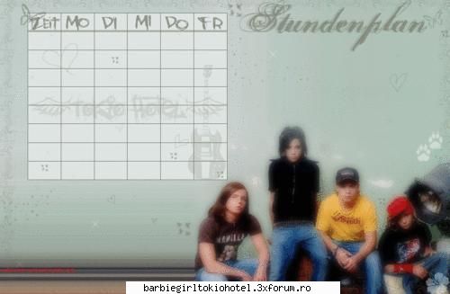 :limba: 
:*:*:* :nod:  :zzz:  :wink2: 
am ji ku th ;)  :nod:  :nod: tokio hotel