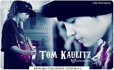 Tom Kaulitz(gangster boy:p) - Mama crede ca eu ci - Barbie girls love emo styile and TOKIO HOTEL4ever and ever